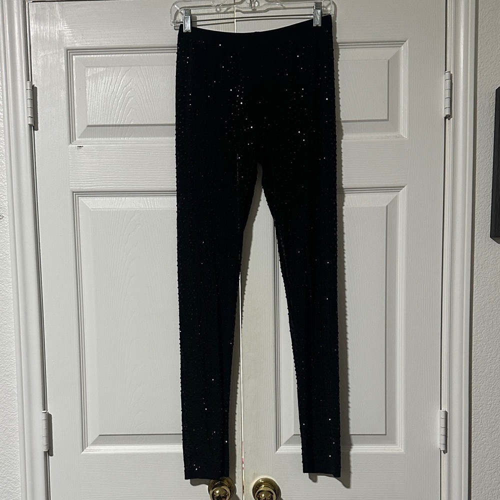 Fashion Nova Black Sequin Pants
